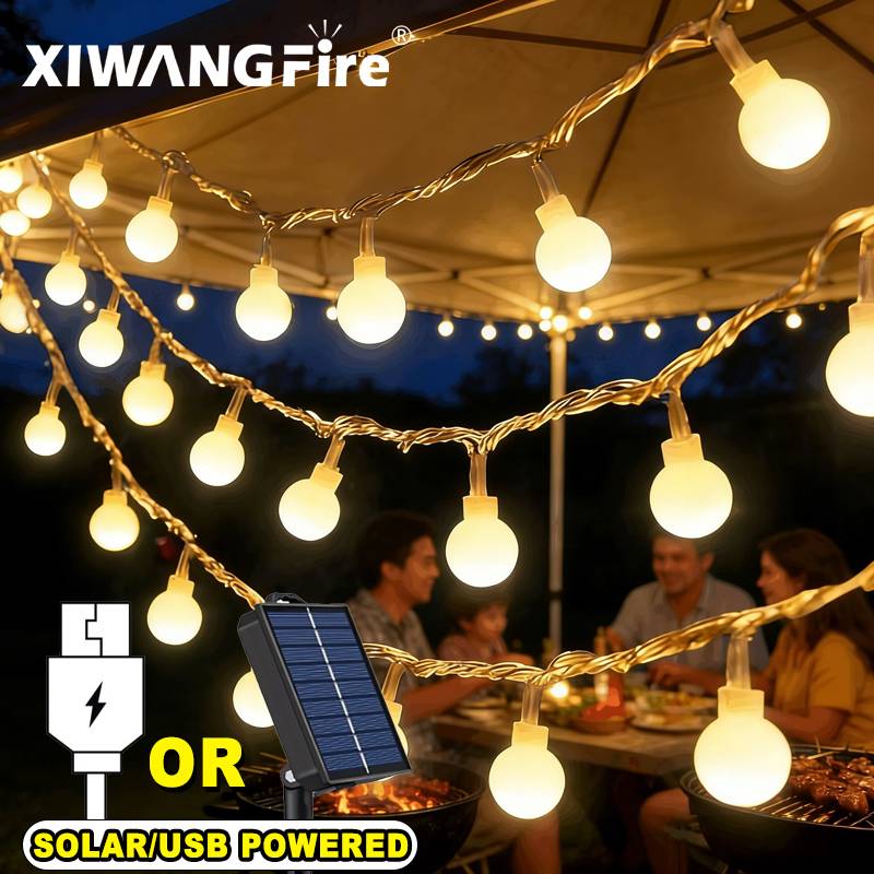 3-10M Solar/USB/Battery String - огляд і ціна Lighting Christmas Decor