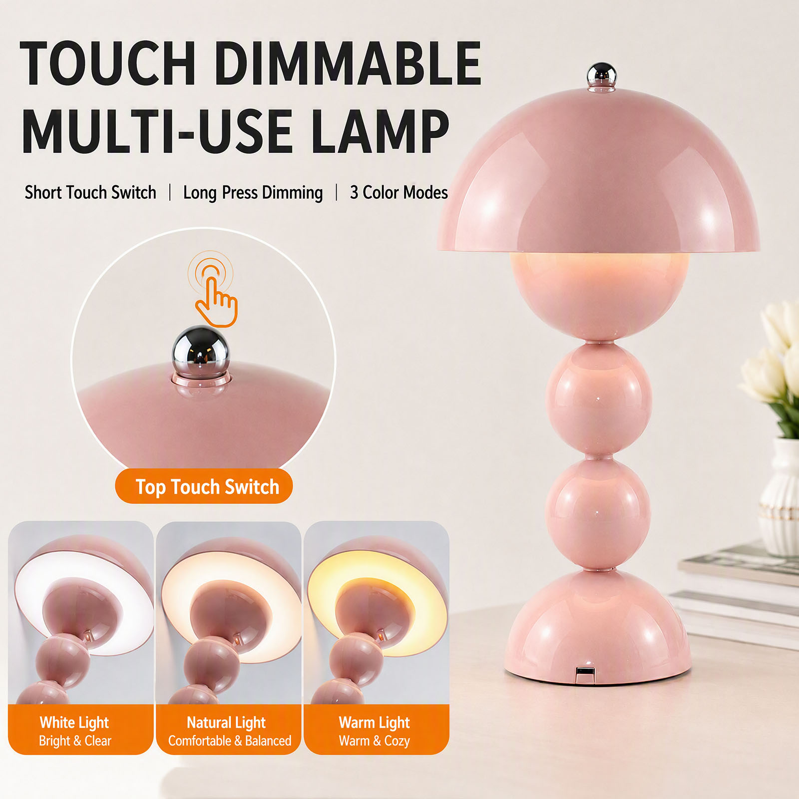 Vintage Mushroom Table Lamp US - огляд і ціна Decor Lighting Lamps