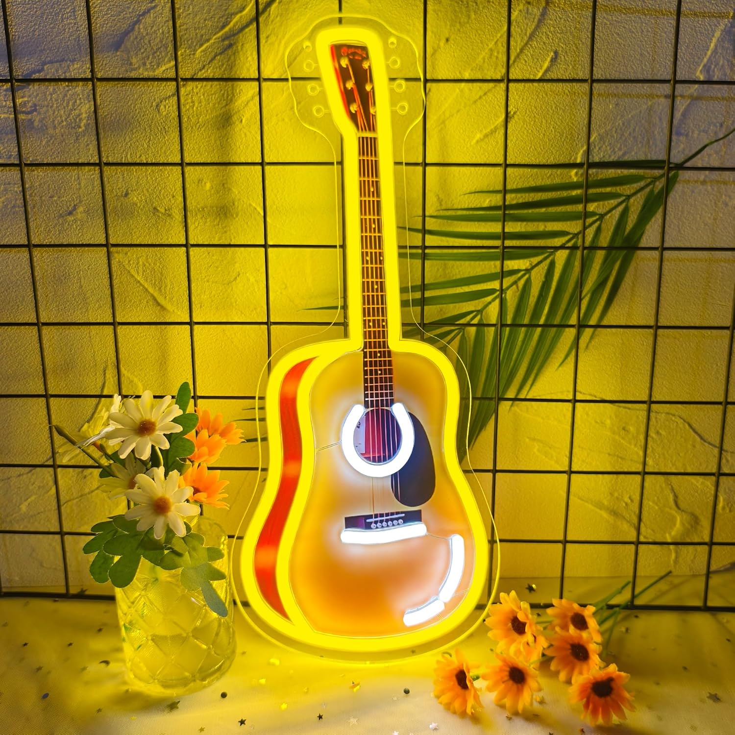 Acoustic Guitar LED Neon Sign  - огляд і ціна Lighting Christmas Decor